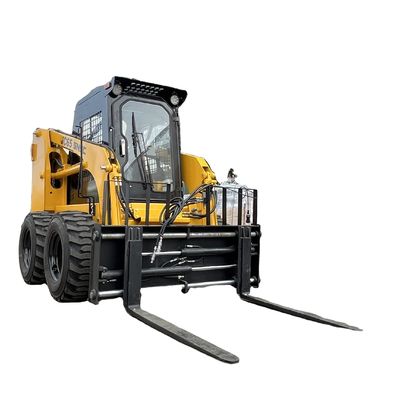 Descarga frontal CE EPA 300kg 500kg 800kg 1050kg Cargador de dirección de deslizamiento con personalización