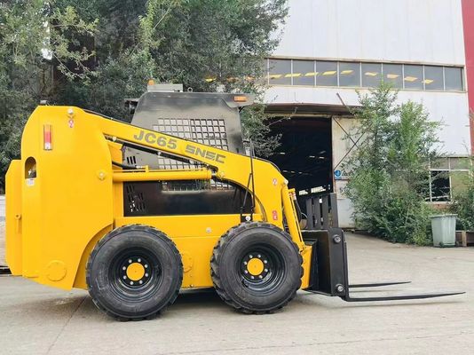 AC Mini Skidsteer Skid Steer Loader 500kg 850kg 1050kg con opcional 4 en un solo cubo