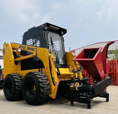Cargadores hidráulicos compactos de dirección de deslizamiento 350 kg 500 kg 850 kg 1050 kg con enganche rápido opcional
