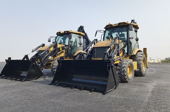 Snsc Whosale 388 Loader 4X4 Backhoe Loader مع المادة Q235A للشحن الأمامي