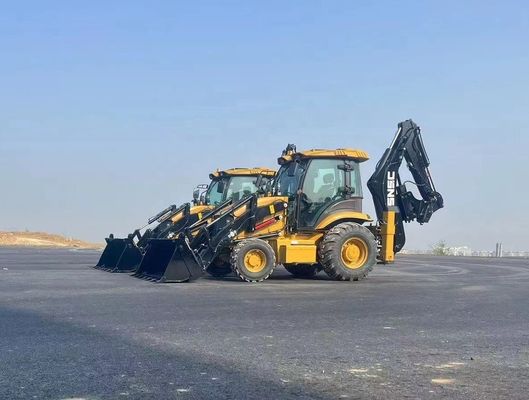 Snsc Whosale 388 Loader 4X4 Backhoe Loader مع المادة Q235A للشحن الأمامي