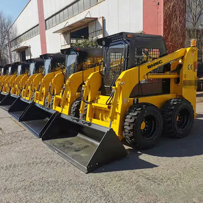 50HP 700kg عجلة مسار ميني سكيد ستير محمولة آلة مع الملحقات