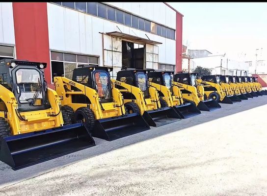 Mini cargador de trayectoria con dirección deslizante con carga nominal de 1t Euro 5 CE EPA 500kg 800kg 1050kg