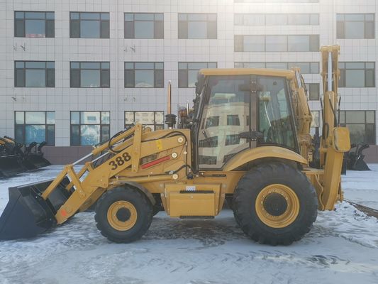 388 Orijinal Mitsubishi Motoru ve CE Sertifikasıyla Mini Backhoe Yükleyici