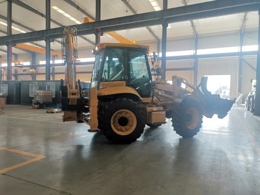 388 Orijinal Mitsubishi Motoru ve CE Sertifikasıyla Mini Backhoe Yükleyici