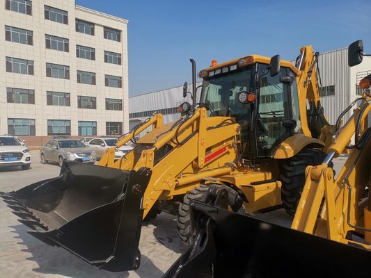 Hidrolik-mekanik vitesi Teleskoplu yükleme makineleri 388 Ön uç yükleyici Backhoe yükleyici