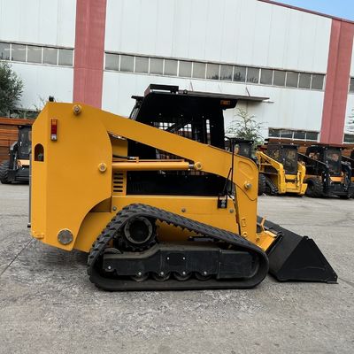 Ts125 Mini Crawler Skid Steer Loader avec accrochage rapide en option et mode marche sur roues