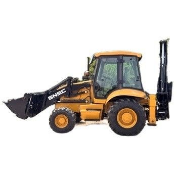 Güçlü motorlu ve hidrolik mekanik şanzımanlı Snsc 388 2.5t backhoe yükleyicisi