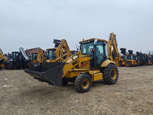 شاحن الحفرة الخلفية Retroexcavadora محور القيادة 7000 × 4X4 عجلة الحفرة المصغرة شاحن الحفرة الخلفية