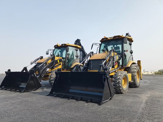 Mini Retroexcavadora Arka Hov Yükleyici Excavator 2.5 Ton Pilot Kontrol Ön Son Yükleyici
