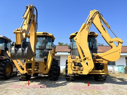 1-3t الحمل الاسمي 4X4 2.5 طن ريتروإكسكفادورا محمول الظهر للمنافسات متعددة الاستخدامات