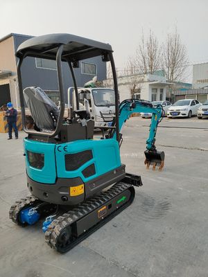 1t 1.5t 2t 3.5t Micro Mini Crawler Digger Excavator Seçenek 4 One Bucket dahil