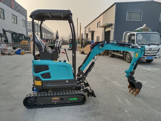 1t 1.5t 2t 3.5t Micro Mini Crawler Digger Excavator Seçenek 4 One Bucket dahil