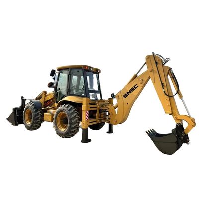 Weichai Dutz Motor Retroexcavadora Çok amaçlı 4 tekerlekli tahrikli backhoe ve yükleyici