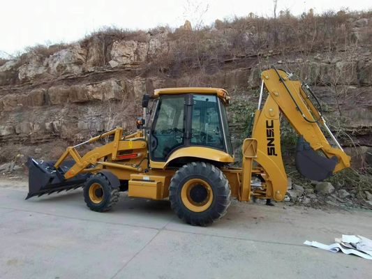 Carga y descarga rotativa de 2,5 toneladas de retroexcavadora de carga rápida con maquinas retroexcavadoras
