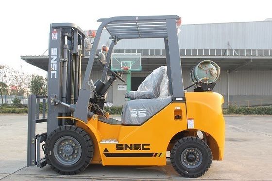 Nissan K25 Motoru Normal Yanma Tasarımı ile Özel 2.5t Gaz kaldırıcı Forklift