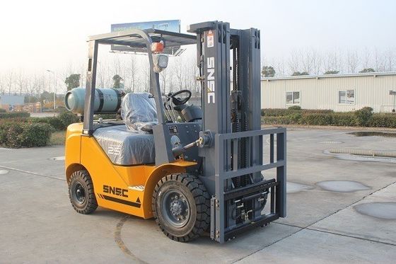 Nissan K25 Motoru Normal Yanma Tasarımı ile Özel 2.5t Gaz kaldırıcı Forklift