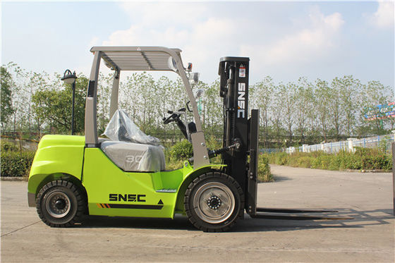 Snsc Dizel Motor 3T Forklift 1T 5T yük kapasitesi ve katı lastik özelleştirme