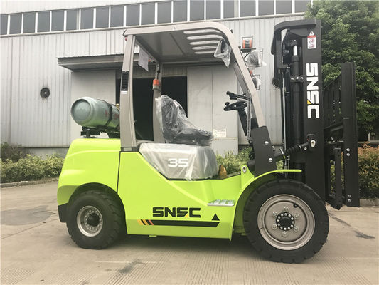 2825*1230*2170 mm Gaz Forklift LPG Forklift 3.5t Gaz Silindirli