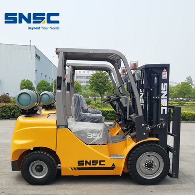 Antomatik Kontrol Evet Snsc 3.5t LPG Forklift 6m Yüksekli Japonya Nissan K25 Motoru
