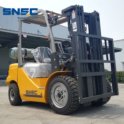Antomatik Kontrol Evet Snsc 3.5t LPG Forklift 6m Yüksekli Japonya Nissan K25 Motoru