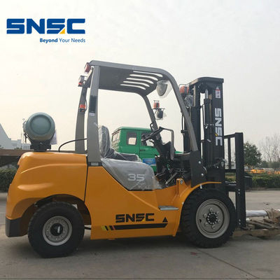Antomatik Kontrol Evet Snsc 3.5t LPG Forklift 6m Yüksekli Japonya Nissan K25 Motoru