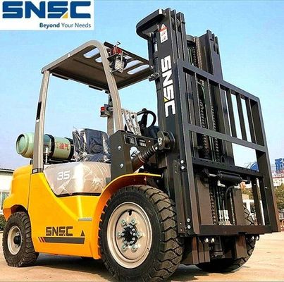1070*125*50mm Çatal Boyutu 3.5 Ton Lp Yan Değişimi ve Nissan Motoru ile Gaz Çatal