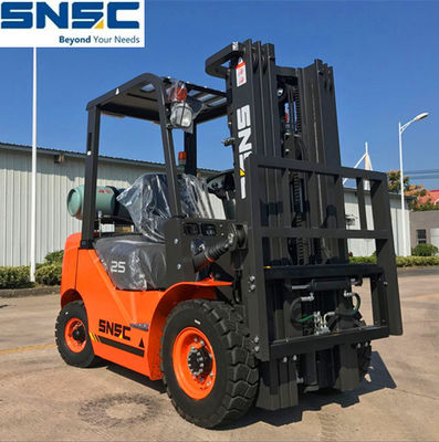 2.5 tonluk Nissan Motor LPG Yan Değişiklik Bağlantısı ve S4500mm Mastlı Benzin Çatal