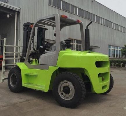 Télélivrateur à moteur diesel de 5 tonnes, 6 tonnes et 7 tonnes, sur mesure, à double chargeur de palettes