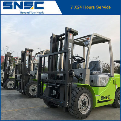 1T 5T Yük Kapasitesi Snsc Konteyner Forklift Side Shifter Kabin Konumu Düzenlenebilir