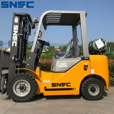 FL25 Benzin LPG Çift Yakıtlı 2,5 Tonluk Çeşitli Malzeme Taşımacılığı Forklift