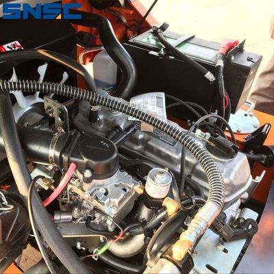 Su geçirmez üst koruyucu FL20 LPG benzinli 2 tonluk forklift Nissan K25 motoru ile