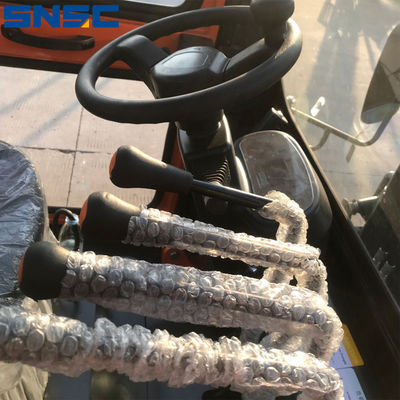 Hafif 3,5 tonluk benzinli çatal taşıyıcılar 1070*125*45 mm çatal boyutu ve tüm LED ışığı ile