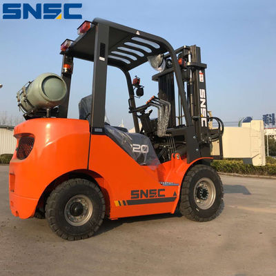 FL20 Propan Forklift 2 Ton Lp Gaz Petrol Forklift Doğal Gaz Yük Merkezi 500mm