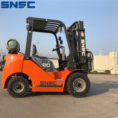 FL20 Propan Forklift 2 Ton Lp Gaz Petrol Forklift Doğal Gaz Yük Merkezi 500mm
