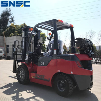 Yakıt doğal gaz EPA sertifikalı Nissan K25 motorlu 3 ton ağır çatal kaldırıcı