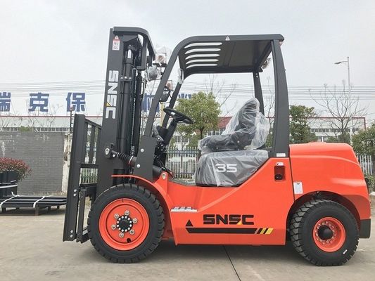 Bakır Radyatör Isuzu Motor Forklift 3.5t Diesel Forklifter Normal Yanış için