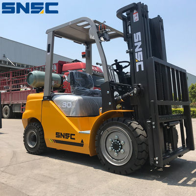 Ağır Forklift 2.5 ton 5000 pound Lp Gaz Forklift Nissan Motoru ile LPG Petrol Forklift