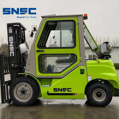 3 Ton Propan Forklift LP Gaz Motoru ve 2825x1230x2017mm Özellikleri