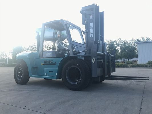 Yükselticiler 10 ton Çatal yük dizel ağır yük inşaat için Yükselticiler yüksekliği 3000-6000mm