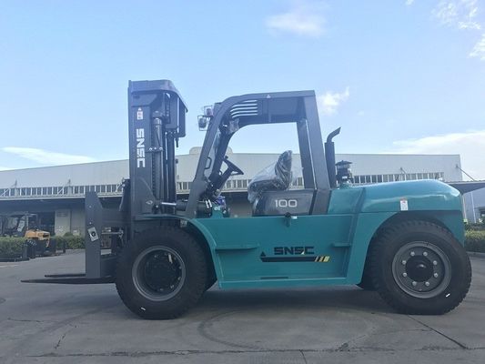 Yükselticiler 10 ton Çatal yük dizel ağır yük inşaat için Yükselticiler yüksekliği 3000-6000mm