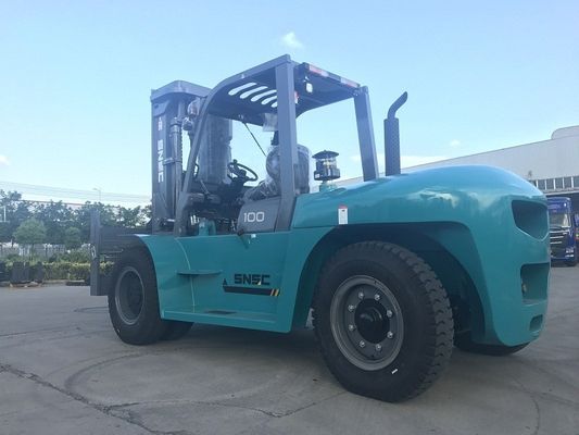 Yükselticiler 10 ton Çatal yük dizel ağır yük inşaat için Yükselticiler yüksekliği 3000-6000mm