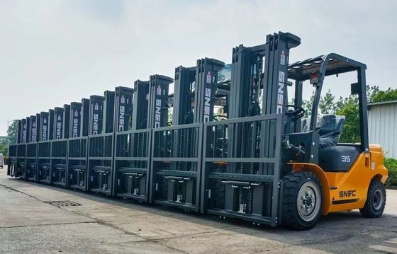 Servicio postventa Sí 6m Alturas de elevación 3,5 toneladas carretilla elevadora diésel con Montacarga Fd35