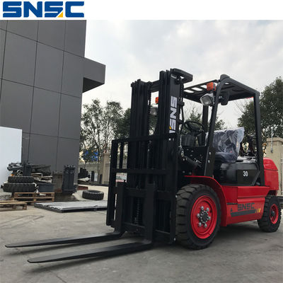 3t kaldırma makinesi çatal kaldırma kamyonu üreticileri 135mm serbest kaldırma yüksekliği ile