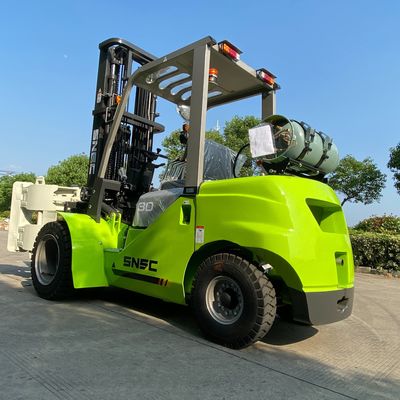 Doğal gaz 3 tonluk LPG çift yakıtlı çatal taşıyıcı Japon Shimadzu Hidrolik Sistemi ile