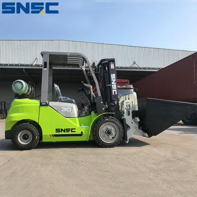 Japonya Nissan K25 Motor 3 Ton Gazoline Forklift