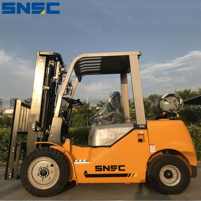 3 tonluk LPG Gaz Çatal Kamyonu FL30 ve mast eğim açısı 6/12 derece
