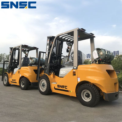 3 tonluk LPG Gaz Çatal Kamyonu FL30 ve mast eğim açısı 6/12 derece