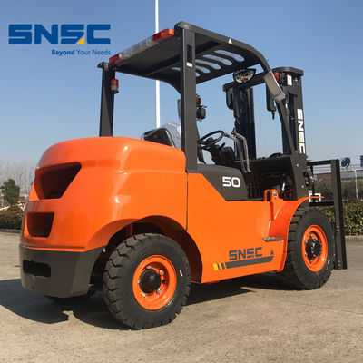 4 ton 4.5 ton Mini 5 ton Dizel Montacargas Forklift 3000 mm - 6000 mm kaldırma yüksekliği ile