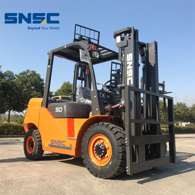 4 ton 4.5 ton Mini 5 ton Dizel Montacargas Forklift 3000 mm - 6000 mm kaldırma yüksekliği ile